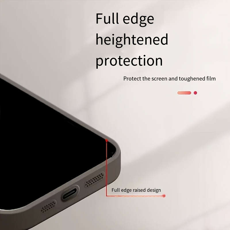 1Pc Dark Brown For iPhone 16 Pro Max Phone Case Phone Cover