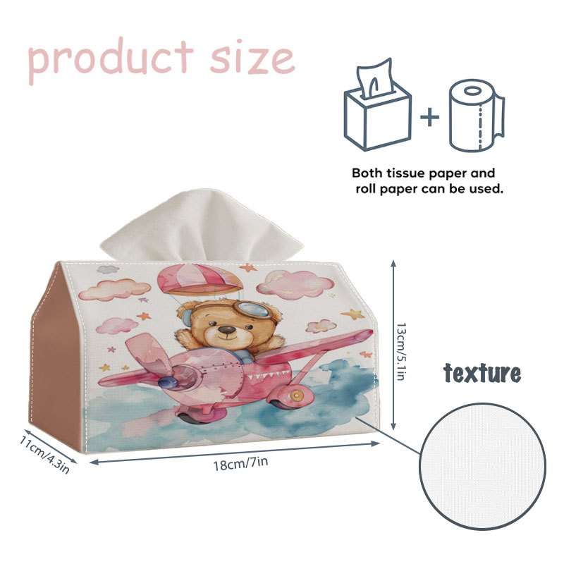 Car Tissue Box Size   11Cmx13Cmx18Cm is 4.3Inx5.1Inx7In