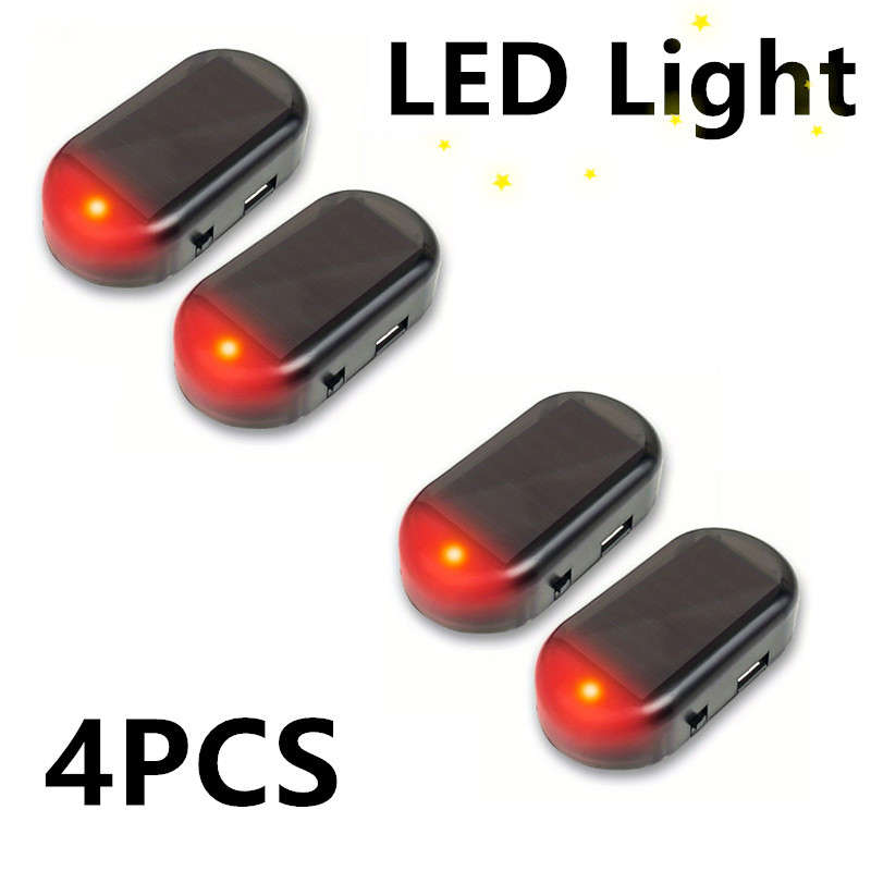 Car Lights Items Red Light*2Blue Light*2