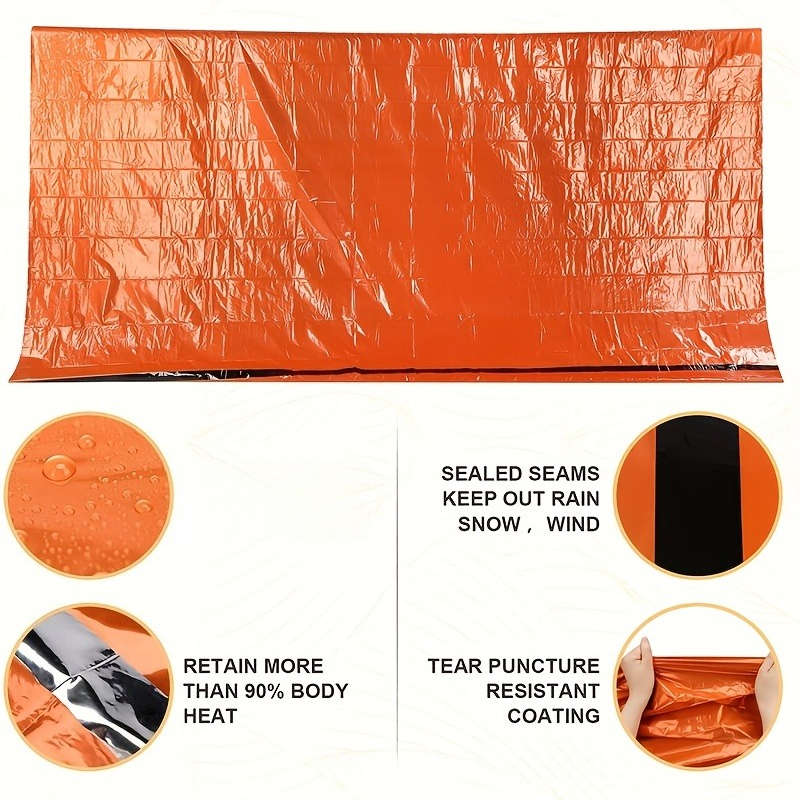 Premium 1 Tent 1 Sleeping Bag Combo Set Orange Sleeping Bag Outdoor Hiking Tent