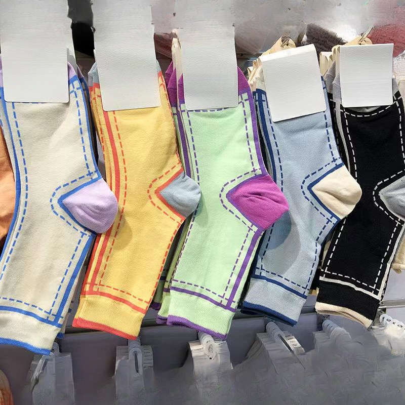 Women S Socks Color 5 Pairs Mix And Match Size Onesize
