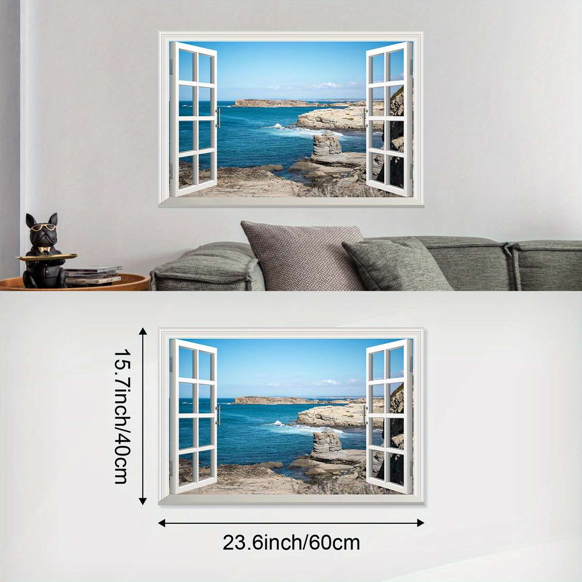 Wall Stickers Size 23.6X15.7Inch60X40Cm