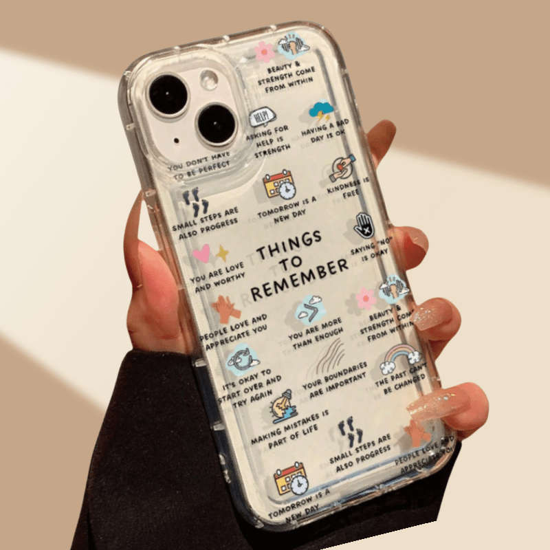 Transparent For iPhone Phone Case