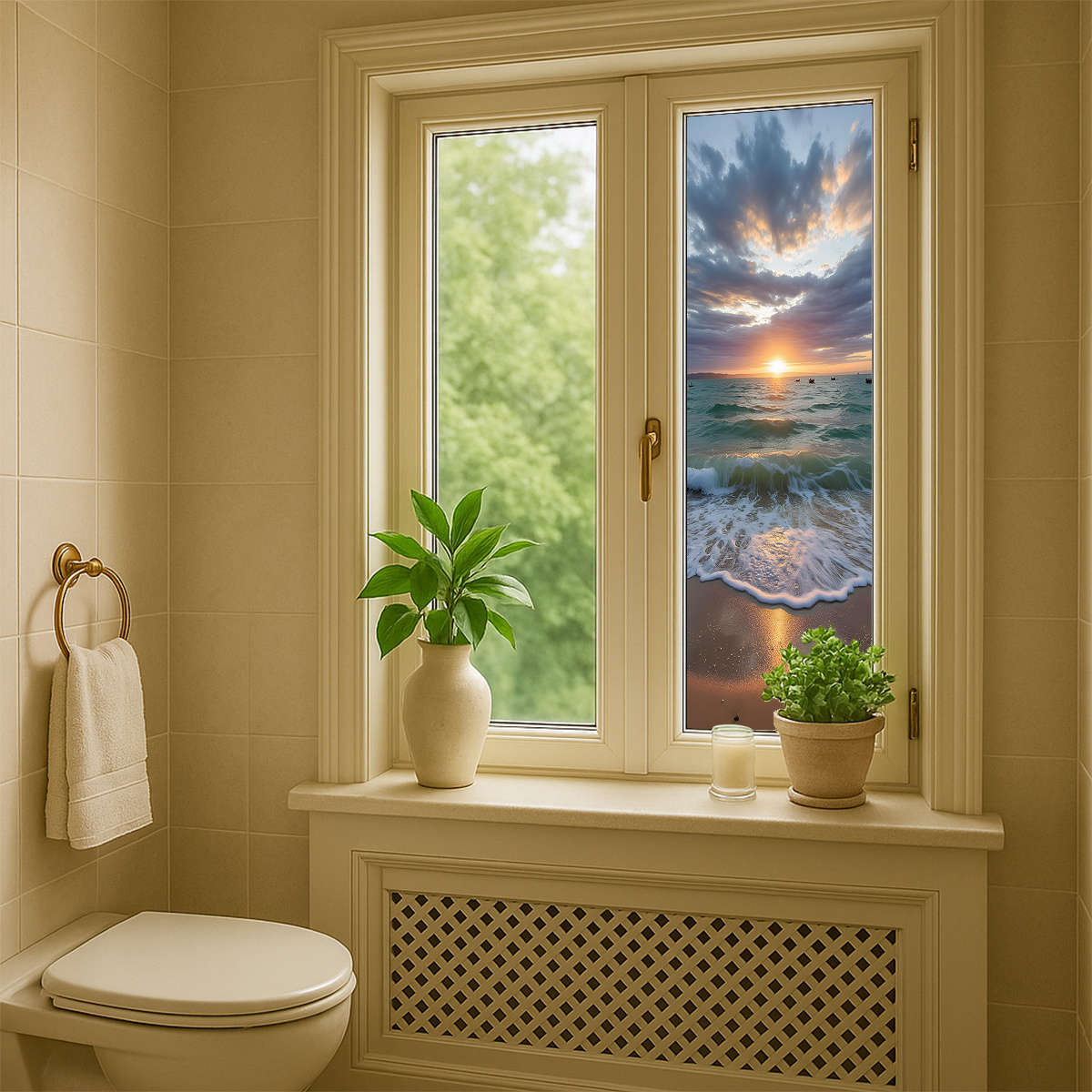 Window Stickers Size 45X100Cm17.7X39.3Inch