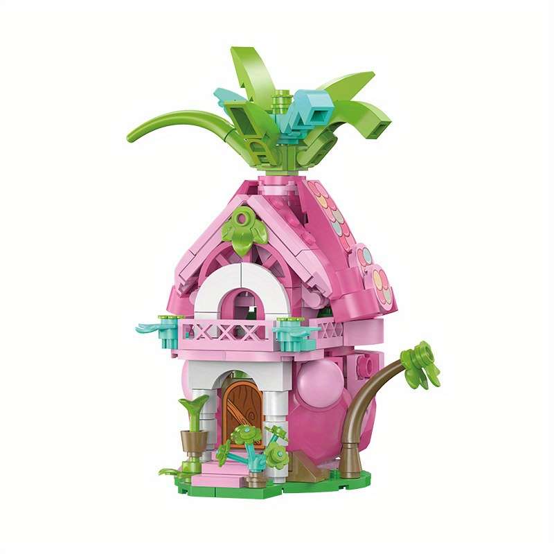 Building Toy Architectural Model Toy Set Color Baizi Garden
