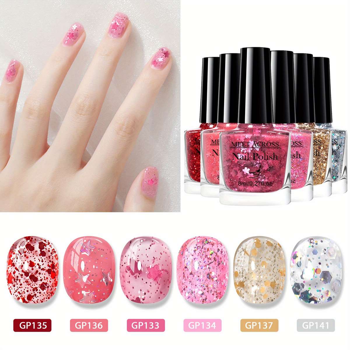 Nail Polish Color 6Pcsset 5