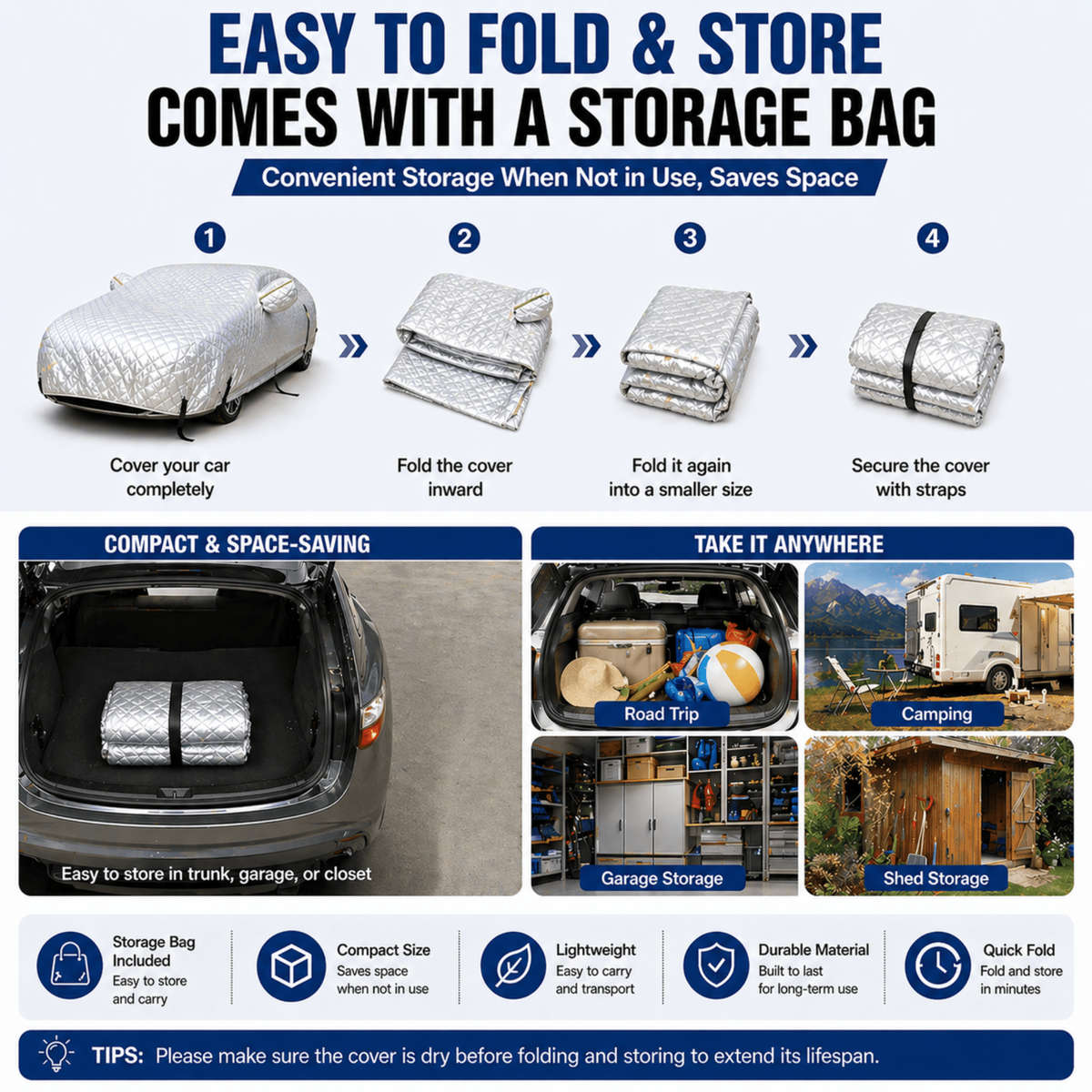 Car Cover Model Sedan Half Enclosed Car Cover