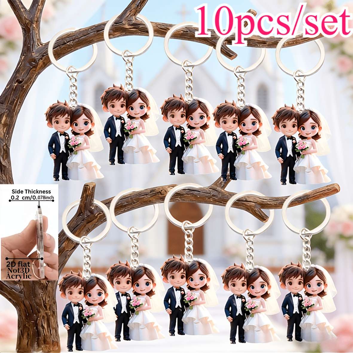 Wedding Supplies Quantity 10 Pcs