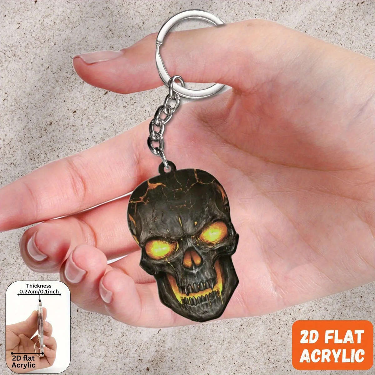 Keychain Ornament Quantity 6 Pieces