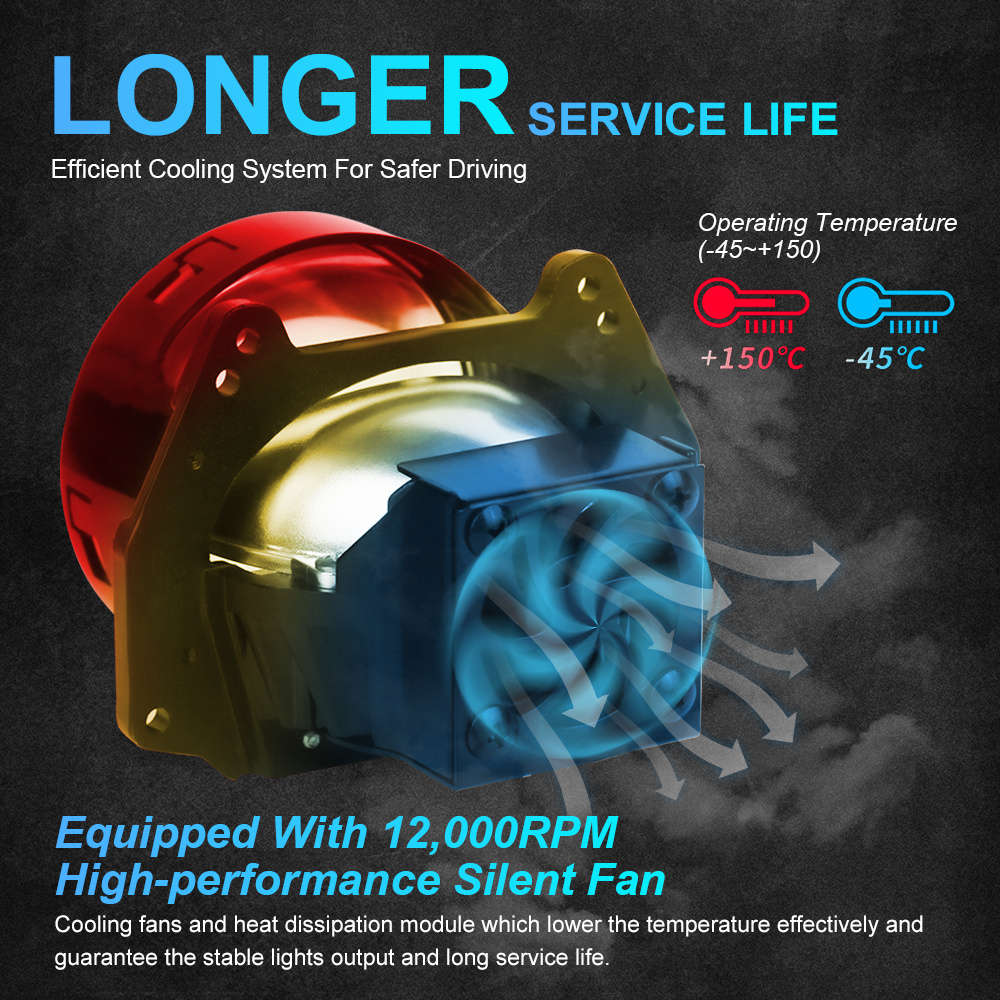 Car Lights Color 120W 2 Pcs