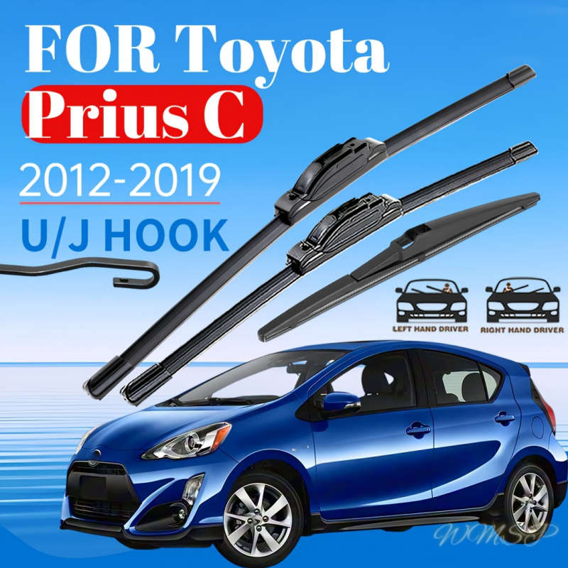 Windshield Wipers Model For Toyota Prius C 2012 2019