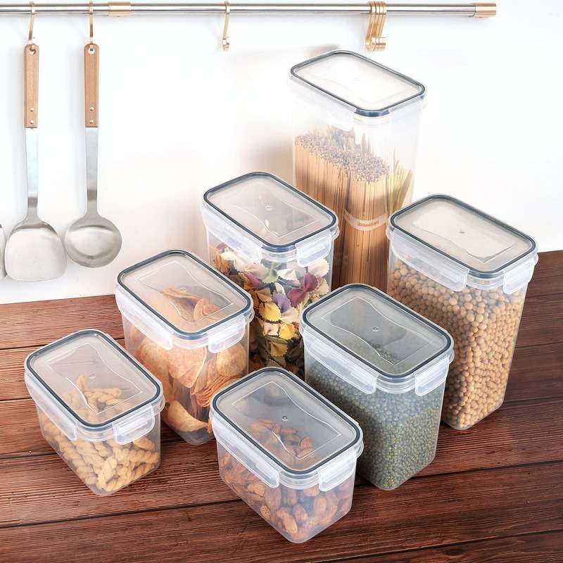 Sealed Jar Color High Transparency 2Pack Model2.0L Airtight Container