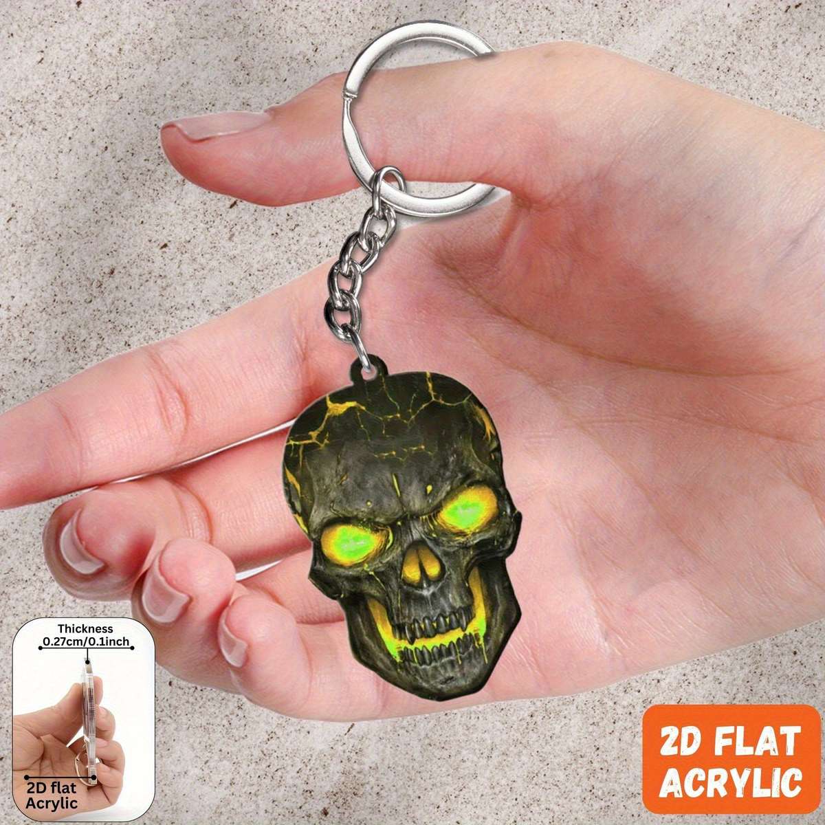 Keychain Ornament Quantity 6 Pieces