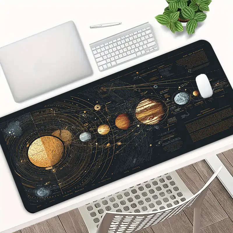 Exquisite MicroTextured Starry Universe Desk Planet Gaming For Office Desk