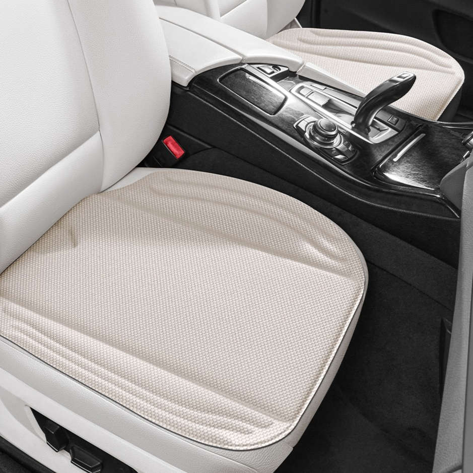 Car Seat Cushion 2Pcs Square Pad Red