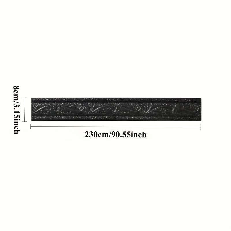 Skirting Board White Wall Sticker