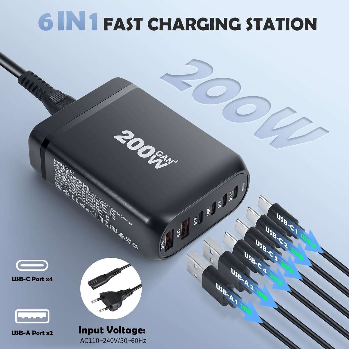 Charger Color White