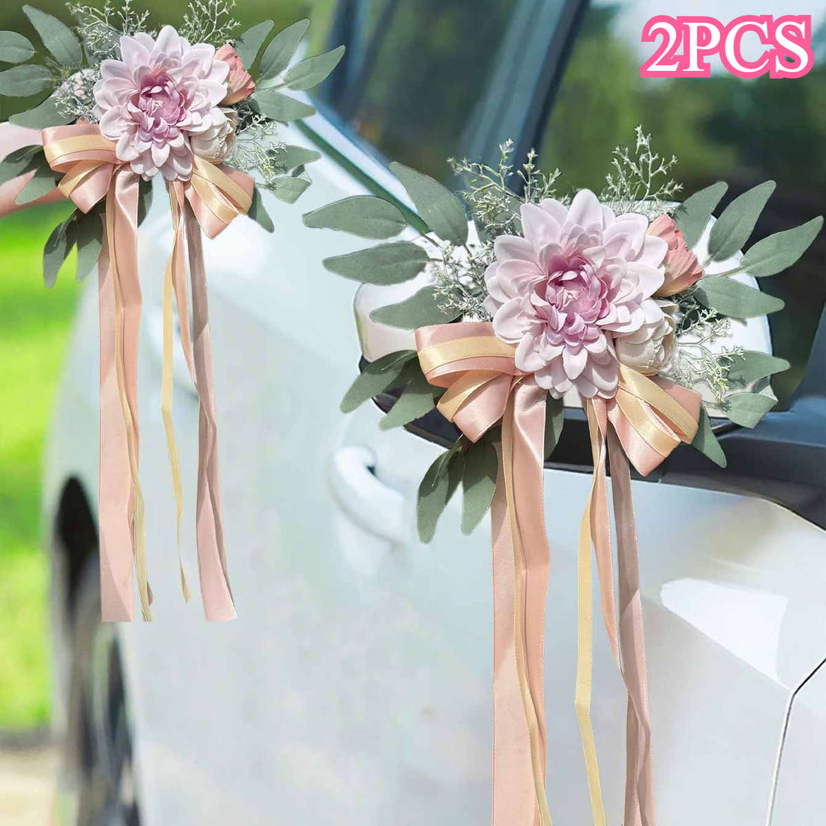 Wedding Supplies Color Polychrome Size 2Pcs Blue