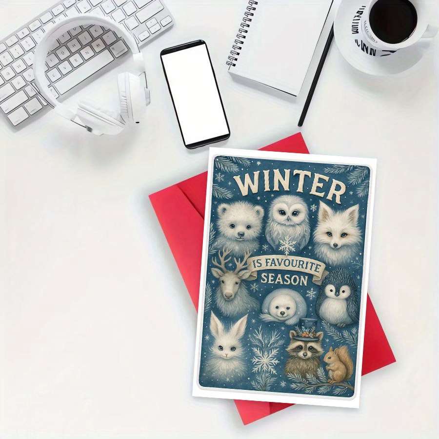 Greeting Cards Color Red Envelope