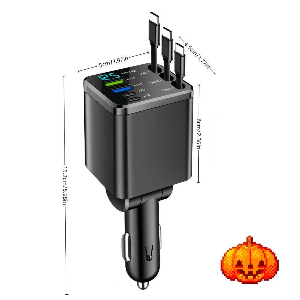 Charger Color Black 1Pc