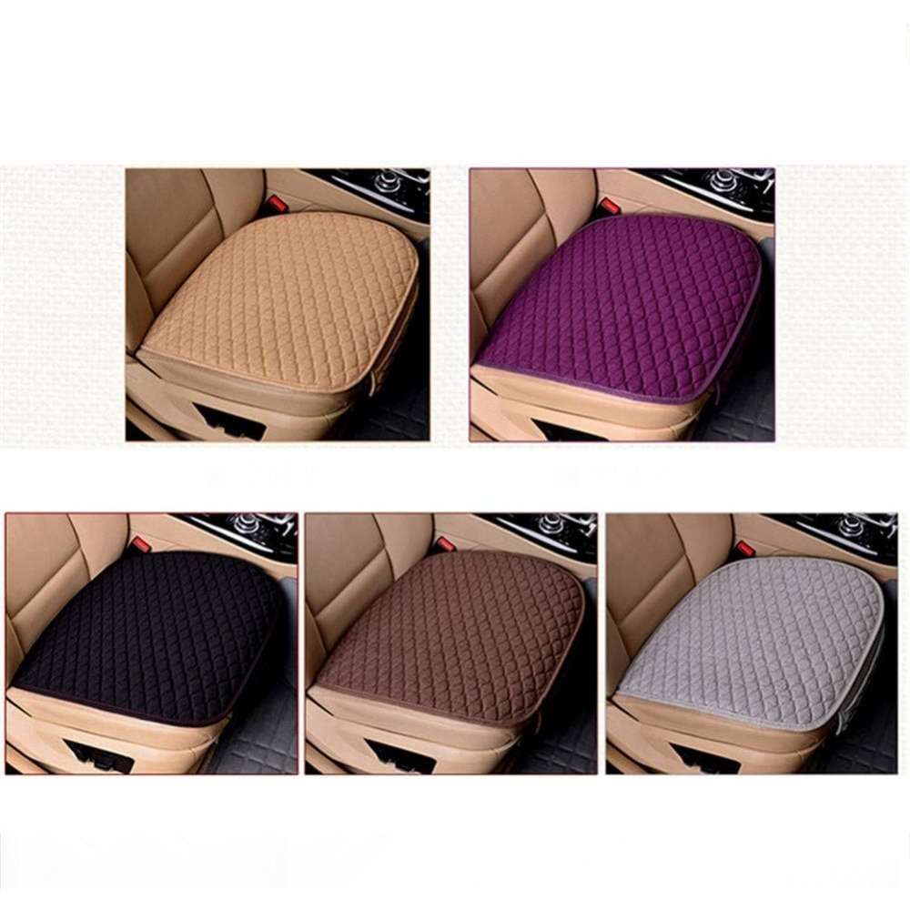 Car Seat Cushion Beige 2Pcs
