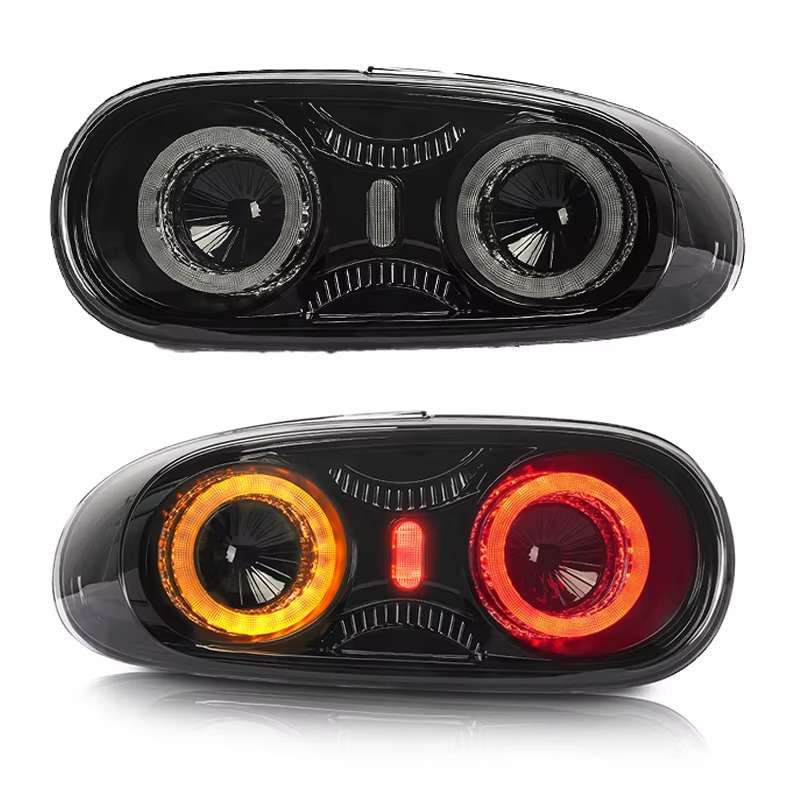 Car Lights Quantity 1 Set Smoked