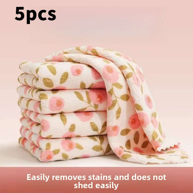 Rag Color Pink 5Pcs Size Small
