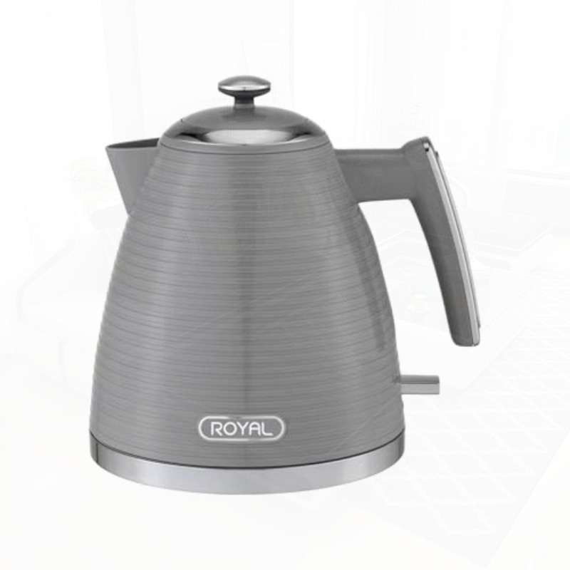 7Lt Valencia Collection Electric Grey Kettle Silicone