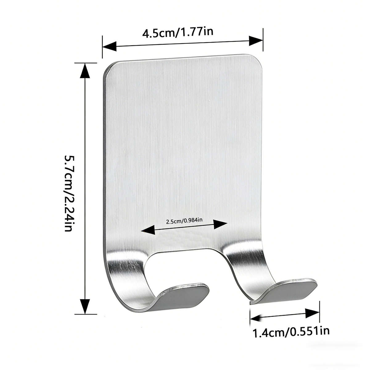 Shaving Razor Holder Stainless Steel Waterproof Design For