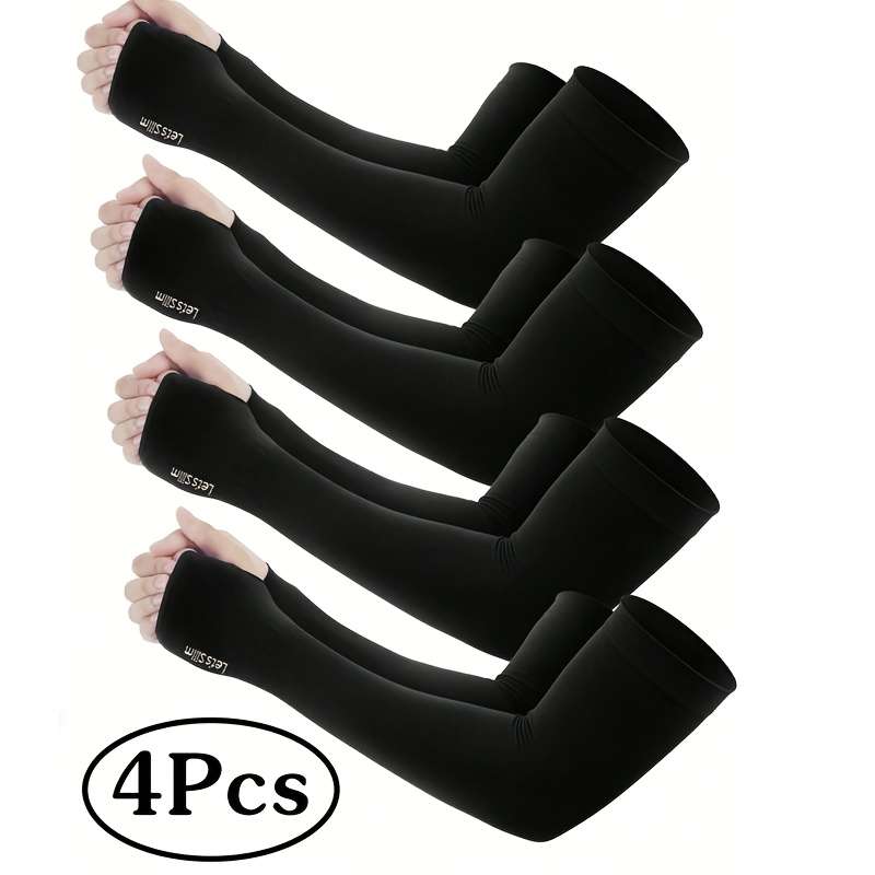 Sunscreen Sleeves Color Black