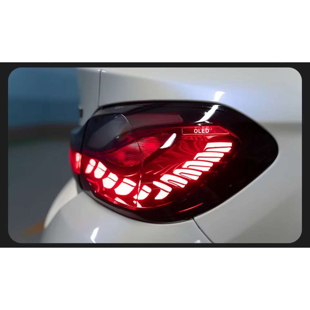 Car Lights Color Red Lens 1Pair