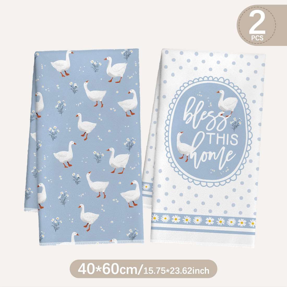 Rag Size 2Pcs 40*60Cm