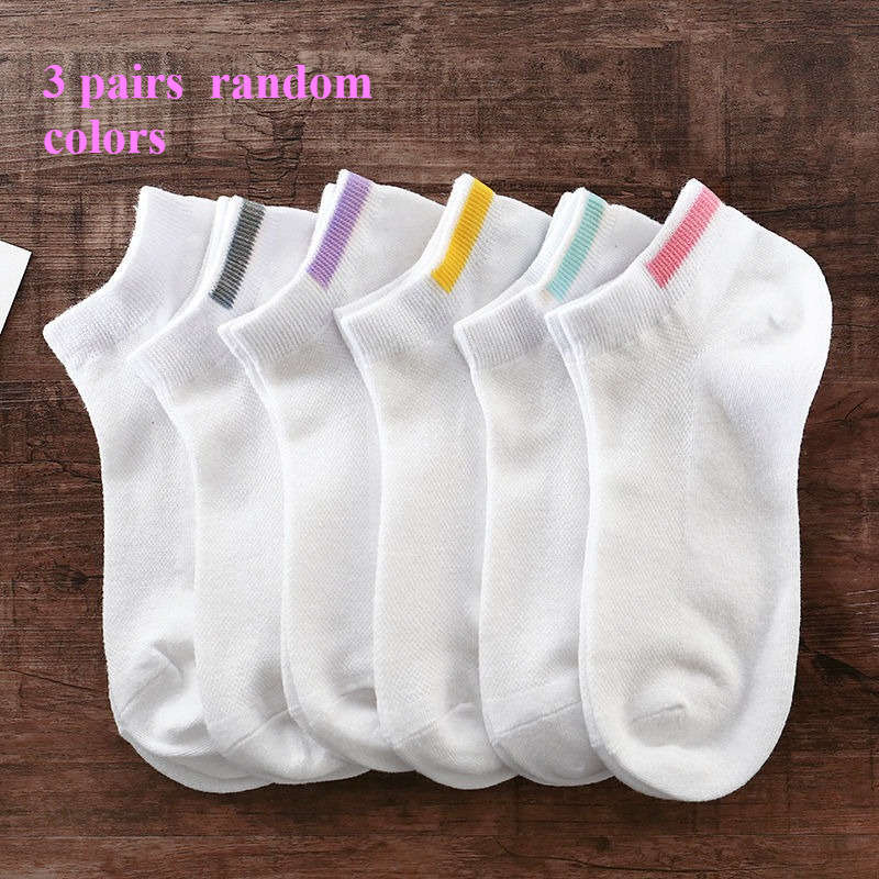 Women S Socks Color 3 Pairs Of Random Colors