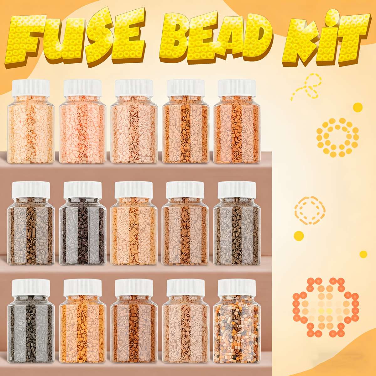 Perler Bead Set G5 3085 Pieces