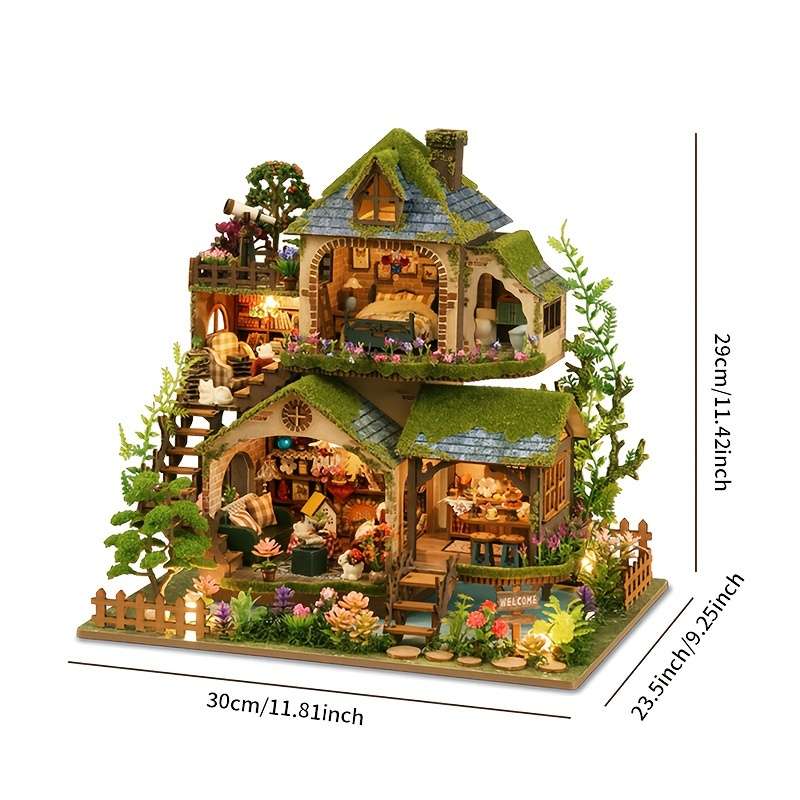 3D House Puzzle Model Model A01
