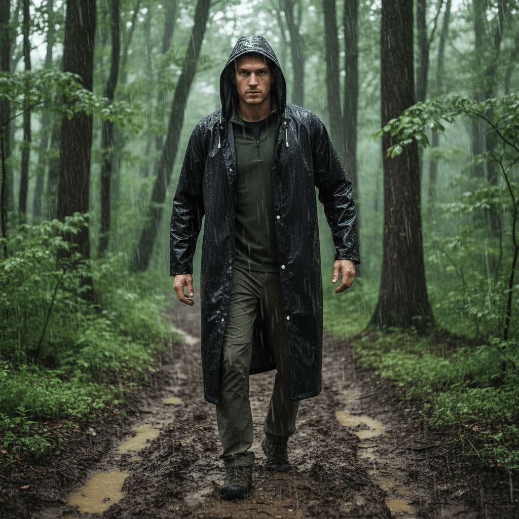 Raincoat Standard Size Universally Applicable Style Men'S And Women'S Universal Windproof Ride