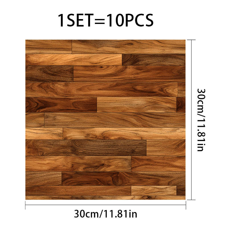 Self Adhesive Floor Stickers 11.81X11.81In30X30Cm