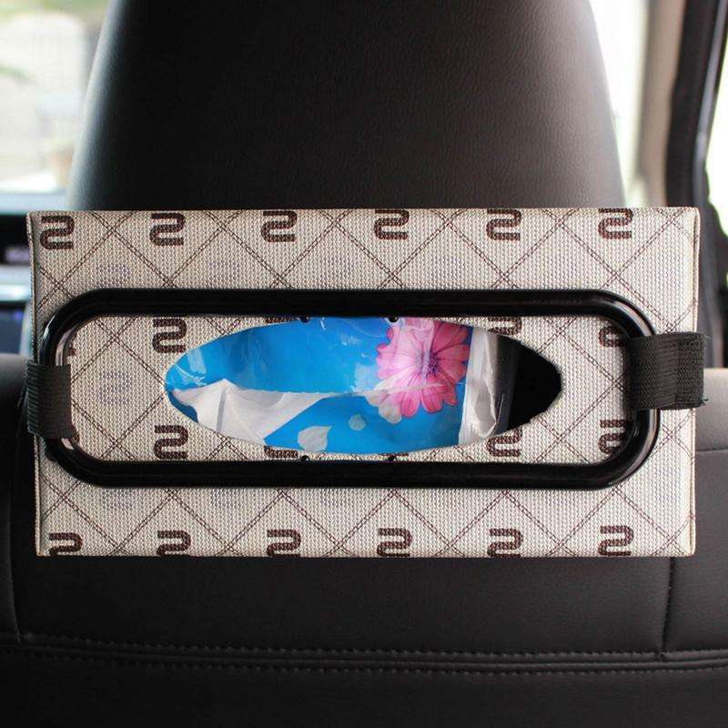 Car Tissue Box Color Black Quantity 5Pcs