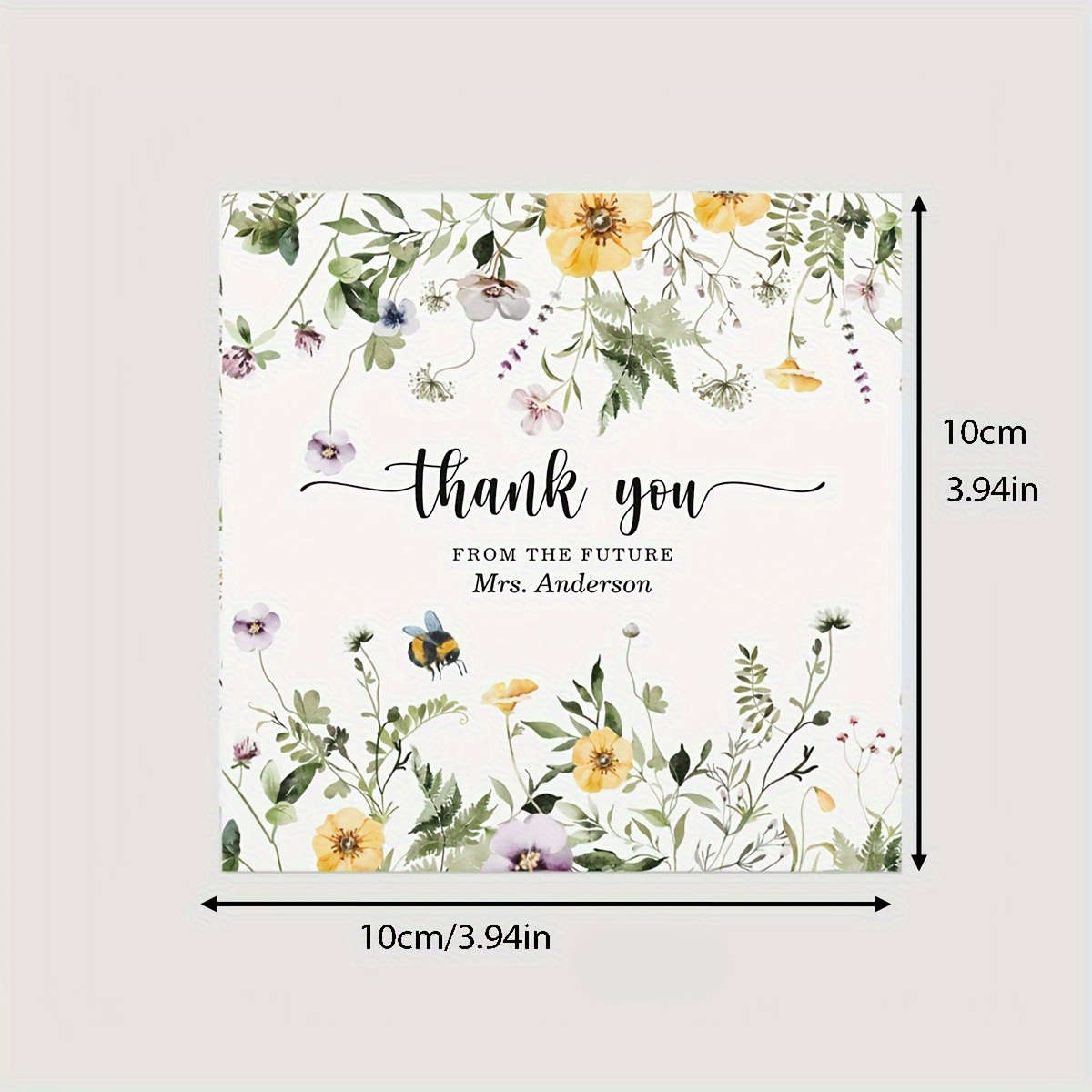 Greeting Cards Size 2.76X2.76 Inches-7X7 Cm Quantity 500 Sheets