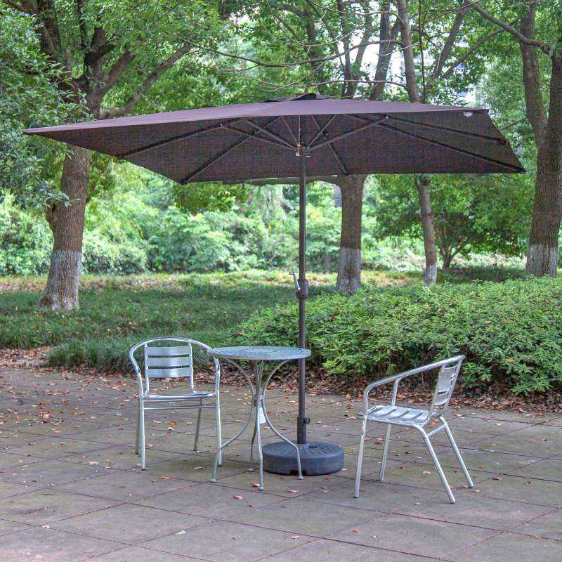 Sun Umbrella Color Brown Without Base Size2.5X2.5