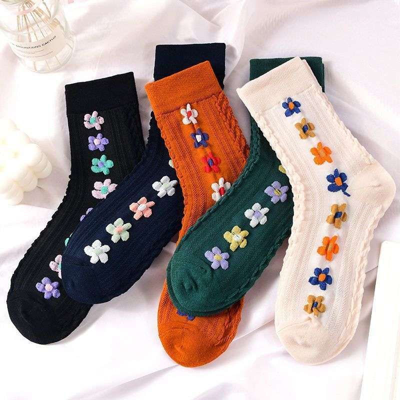 Women S Socks Color 5 Pairs To Mix And Match Size Onesize