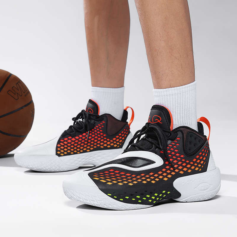 Basketball Shoes Color Black And White Sizeuk 8.5