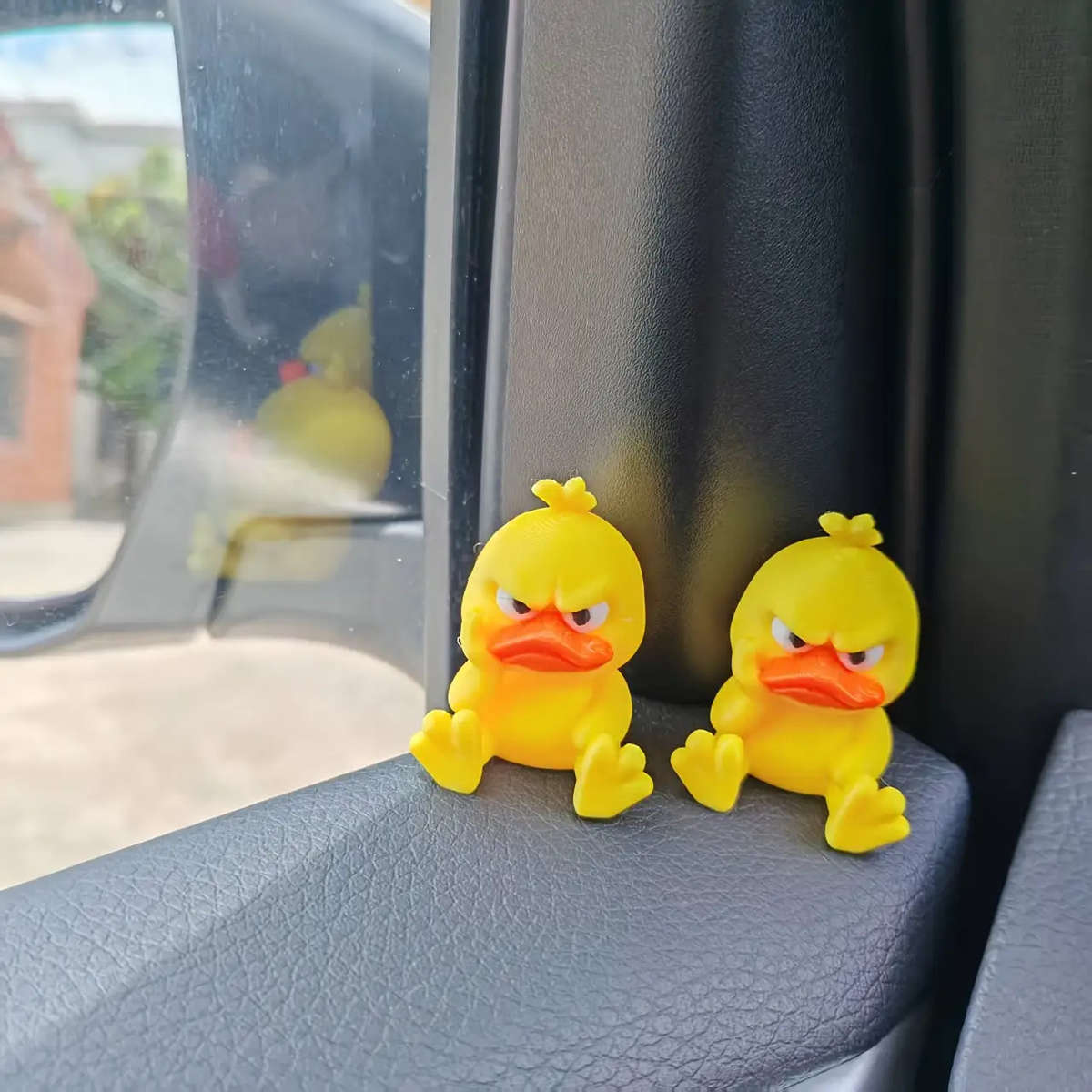 Car Interior Decor 2Pcscolor Yellow