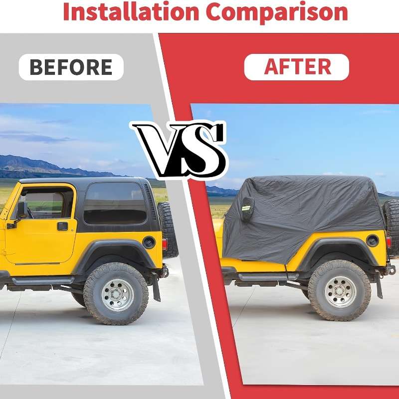 Car Cover Color 2 Door Black
