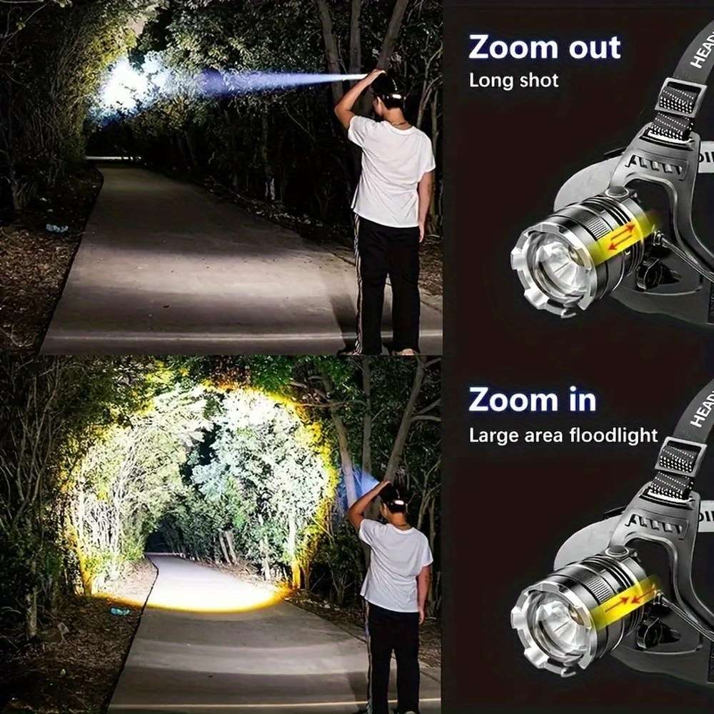 Headlamp Model With 2 Batteries Styleinduction Headlamp