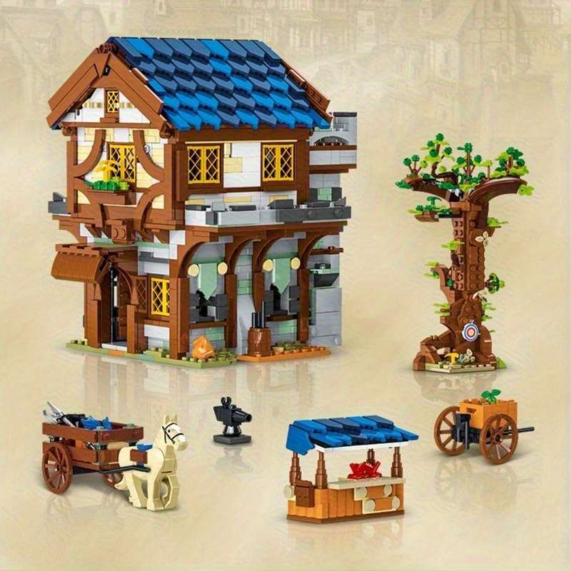 3D Building Model Puzzle Set Model Mk 50101