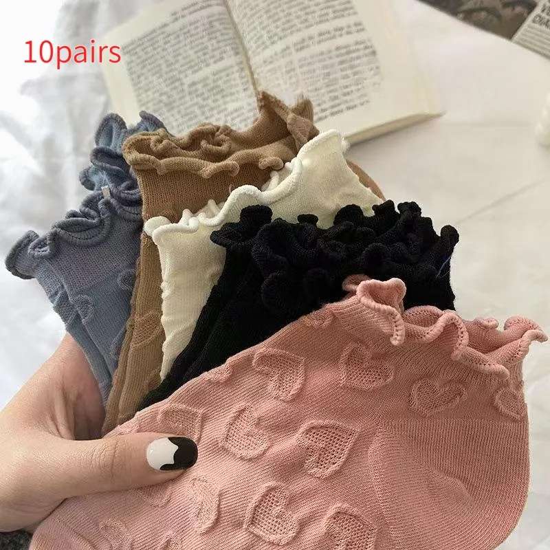 Women S Socks Color Random 10 Pairsmixed Colors Size Onesize