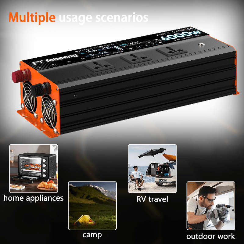 Inverter Color 2000W Universal Socket