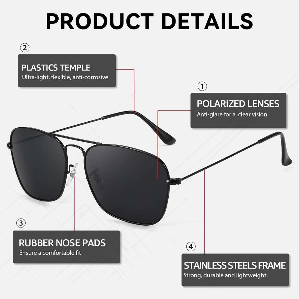 Cycling Glasses Color A2 Black Frame Gray Lens