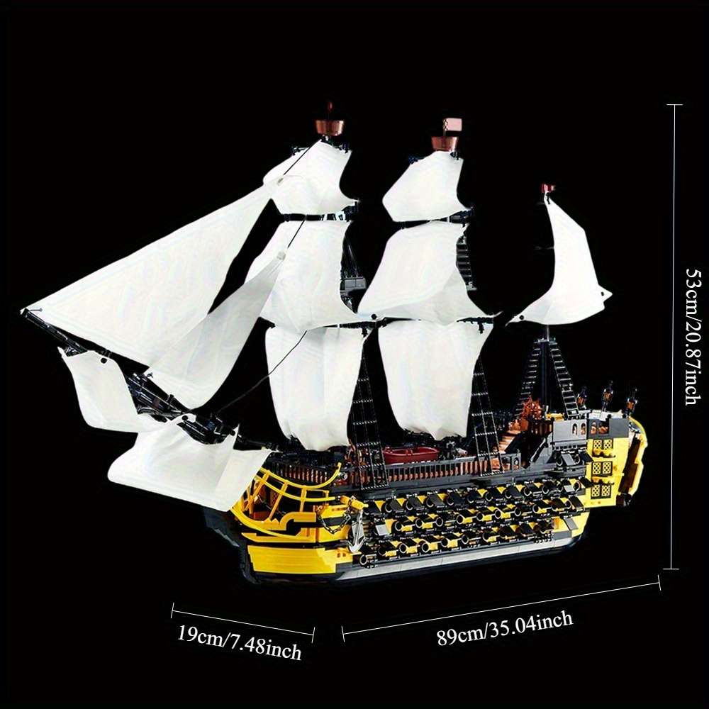 3D Jigsaw Puzzle Model Ship